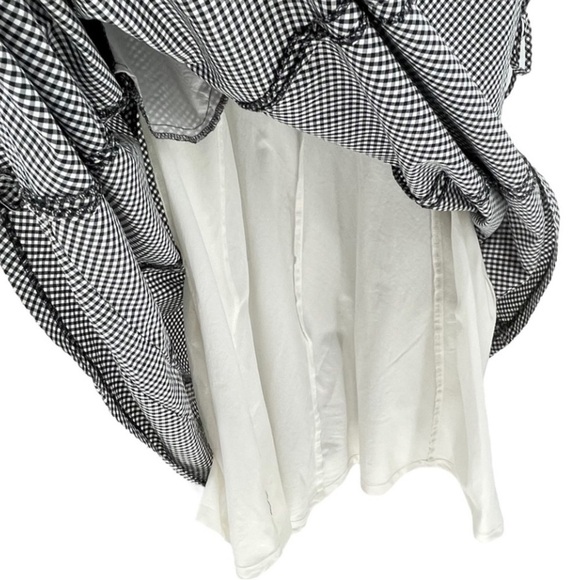 Talbots Petites Gingham Midi Cottagecore PinUp SunDress Adj. Straps Pockets  8P - Picture 9 of 16